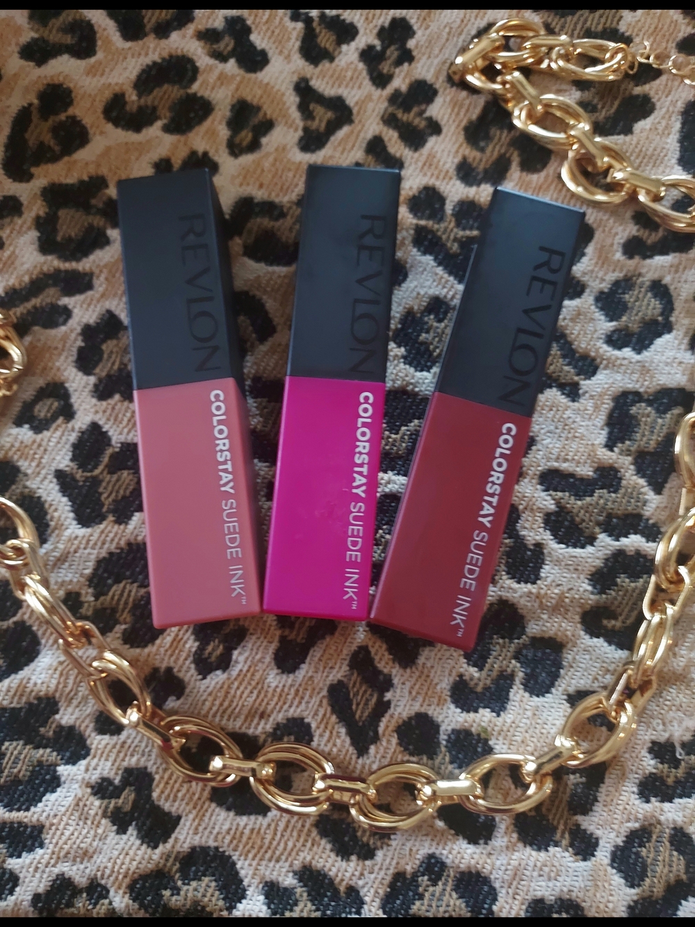 Revlon ColorStay Suede Ink Trio — Dusty Rose, Bright Fuchsia, Deep Berry